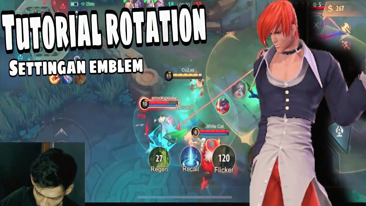 Chou Insection Emblem TUTORIAL ROTASI CHOU DAN SETTINGAN EMBLEM EMBLEM | GAMEPLAY CHOU - YouTube
