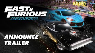 Fast & Furious: Arcade Edition - Official Announce Trailer (PEGI)