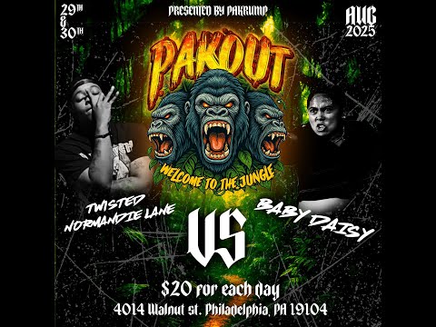 TW1STED NORMANDIE LANE Vs BABY DAISY The PAKOUT 3 Welcome To The Jungle