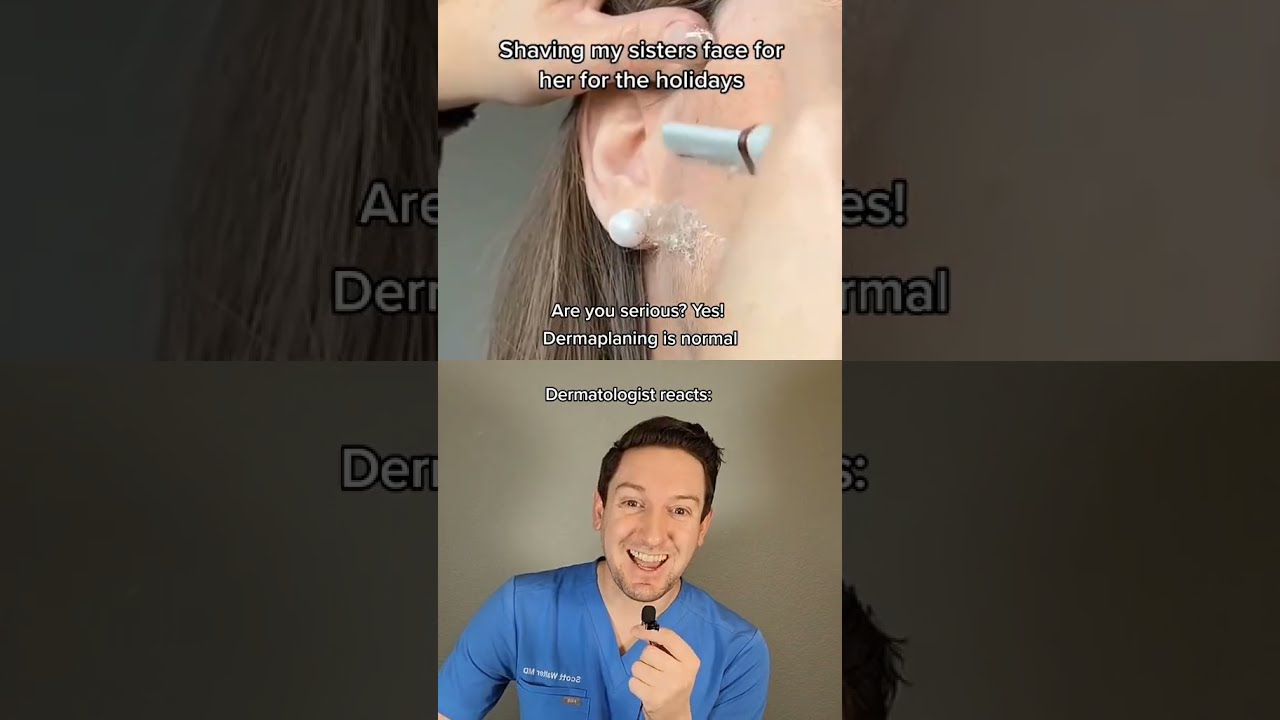 DERMATOLOGIST REACTS Can Women SHAVE THEIR FACE Will Hair Grow In THICKER 