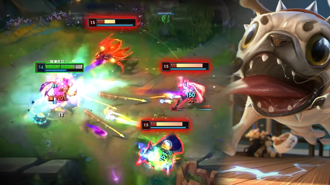 This is What Machine Gun Kog'maw Look Like ! Engsub