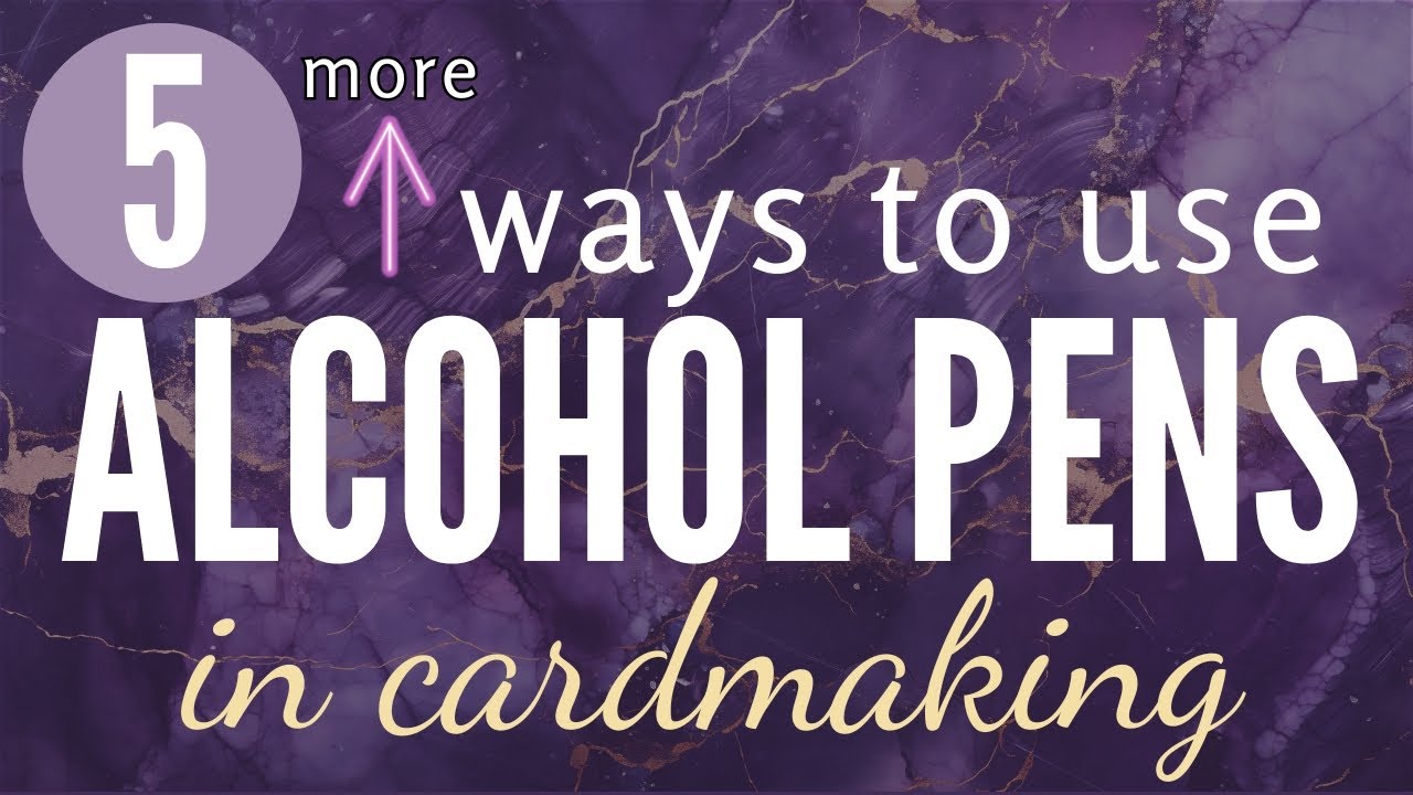 🎨 5 MORE Ways to Make Your Alcohol Pens Work OVERTIME!                                