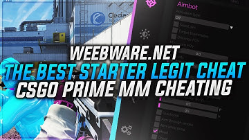 THE BEST STARTER LEGIT CHEAT | WEEBWARE.NET | CS:GO CHEATING 2022