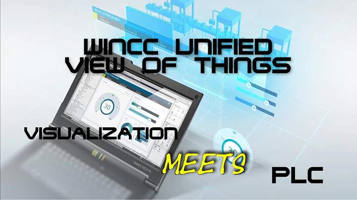 View of Things - WinCC Unified HMI visualization running on S7-1500 PLC Webserver | TIA Portal V17