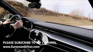 NEW Awesome Audi A7 Sportback 2018 Test Drive Review, 340 hp V6 Engine, EuromanDriver