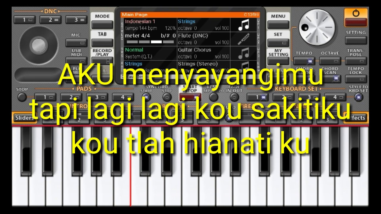 salah apa karaoke  dangdut org 2022 YouTube