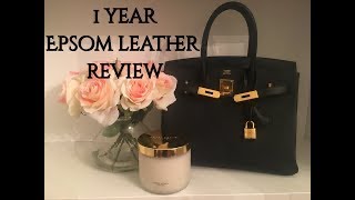 1 yr Birkin 30 & Epsom leather Review Pros and Cons 