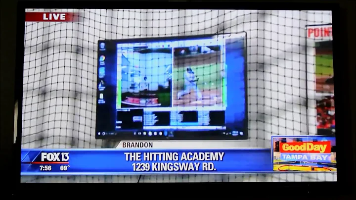 FOX13's Good Morning Tampa Bay with The Hitting Academy - Hitting Analysis Technology
