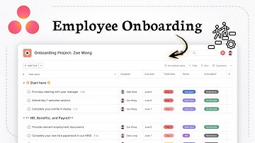 How to make an Employee Onboarding in Asana