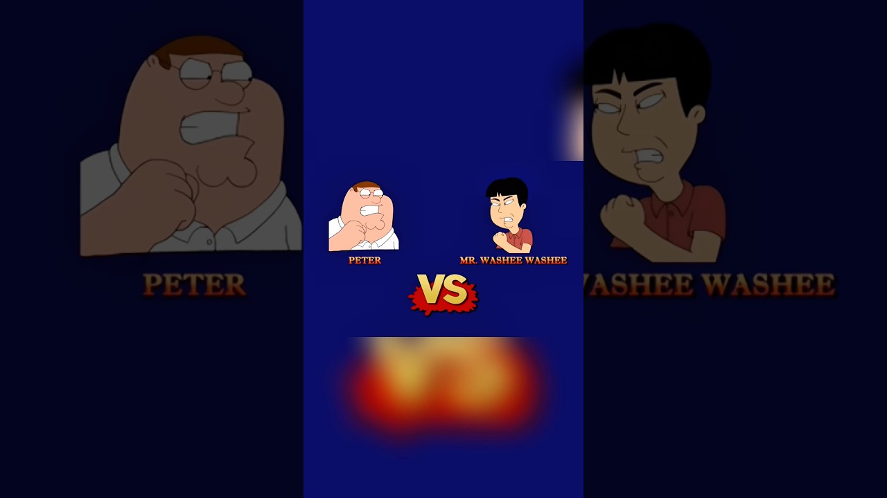 Peter vs. Mr. Washee Washee 