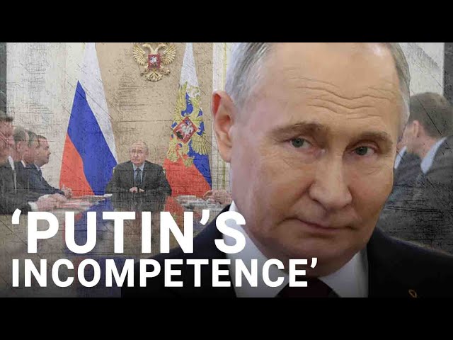 Putin’s circle’s ‘incompetence’ will prevent all out war | Christopher Steele. class=