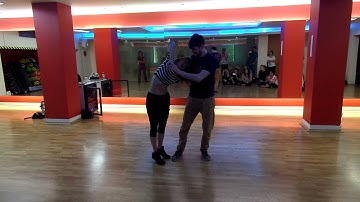 Lucia Kubasova & Jakub Jakoubek Brazilian Zouk Freestyle Workshop Demo, London, UK May 2014