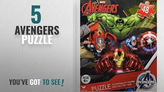 Top 10 Avengers Puzzle [2018]: Avengers 48 Piece Jigsaw Puzzle CAPTAIN AMERICA, HULK, THOR, BLACK screenshot 3