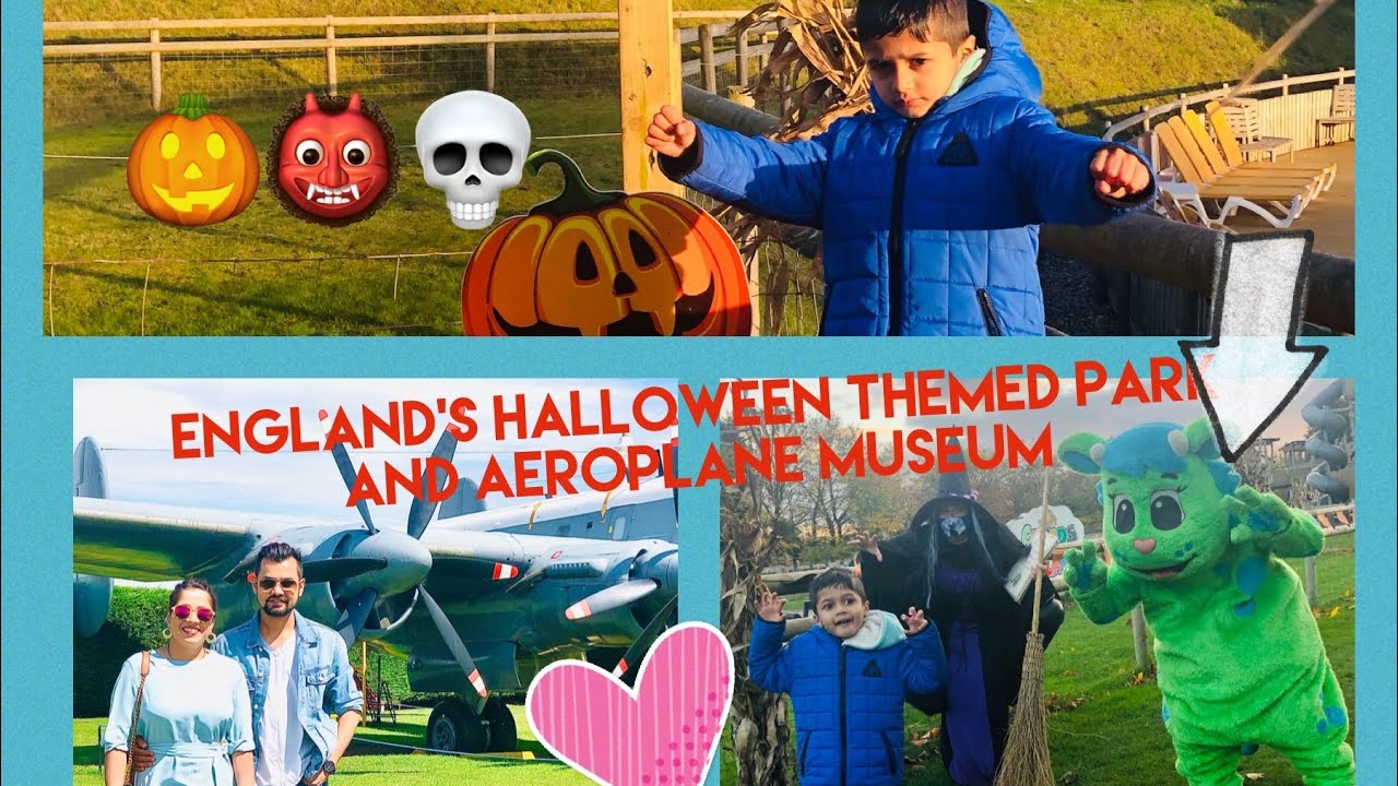 England’s Halloween themed park and Aeroplane Museum YouTube