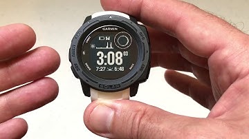Garmin Instinct Solar - Check For and Installing Software Updates