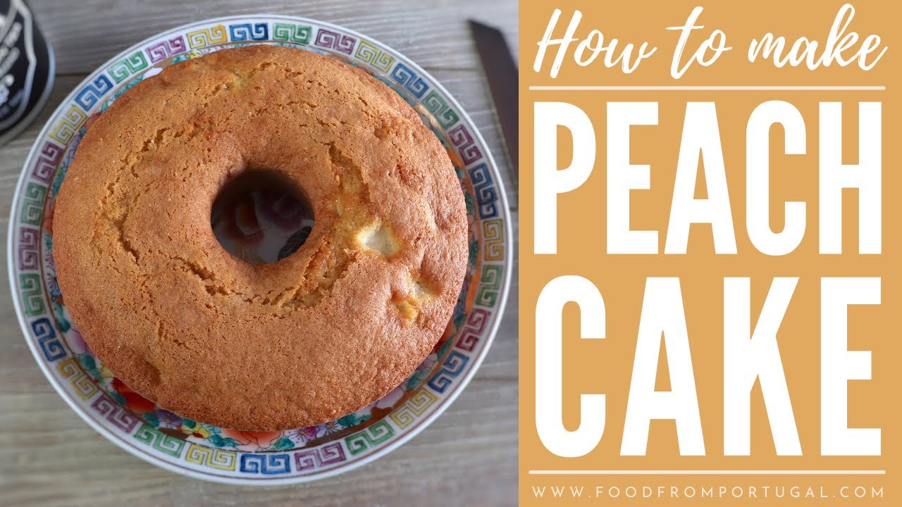 Peach cake | Food From Portugal