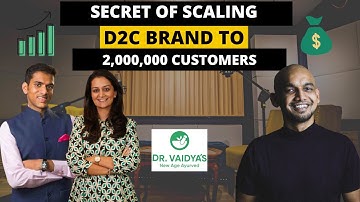 Building a D2C Brand From Scratch | Ft. Arjun Vaidya and Trisha Vaidya, Dr Vaidya