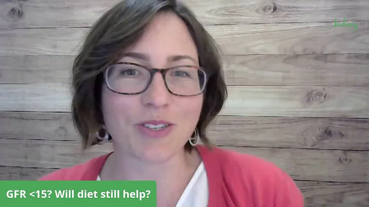 My GFR is less than 15 ... will diet still help?