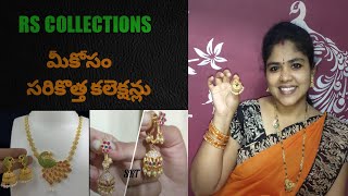 Imitation jewellery / Matte finish jewellery /Best prices/9553768621/ RS Collections # 1