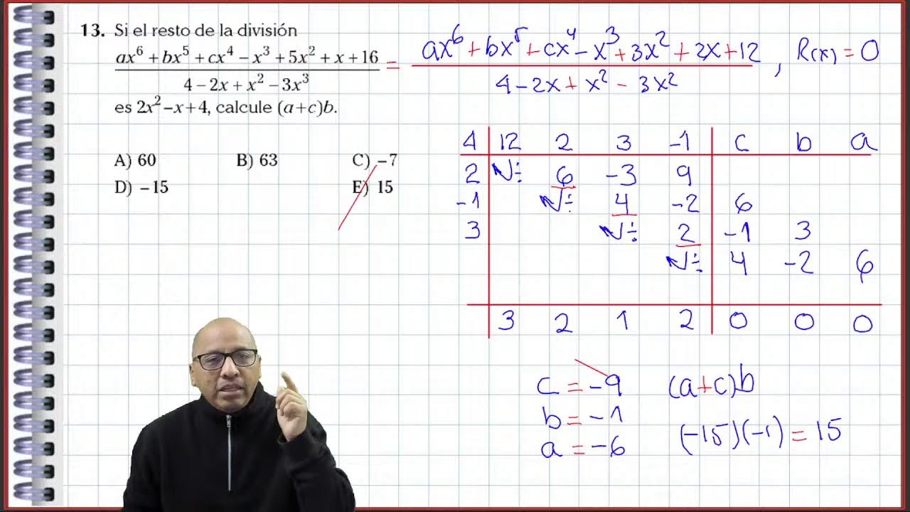 DIVISIÓN DE POLINOMIOS (Teoría - problemas) #shorts #matematica #números #álgebra #perú