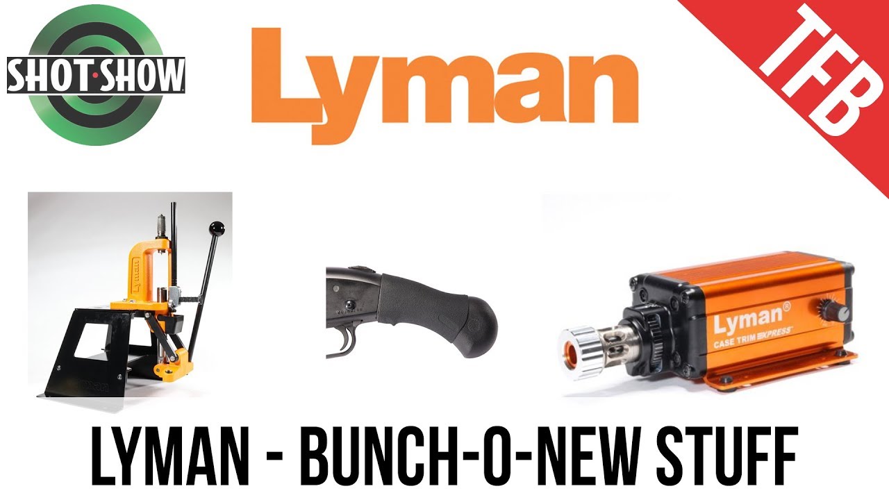 [SHOT Show 2019] Lyman - New Reloading, Shooting Mats, & More - YouTube