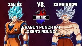 Zalias vs. 23 Rainbow - DPO #41 | Dragon Ball FighterZ Losers Round 1