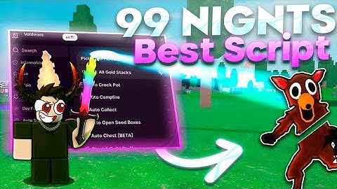 99 Nights in the Forest Script with NO KEY - Bring All Items, Kill Aura, Diamonds Farm & Teleport!