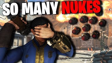 Fallout 4 But Every Bullet is a MiniNuke!