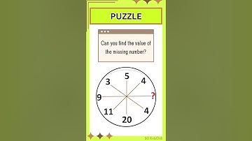 Can You Find the Missing Number? #shorts #puzzle #logicalpuzzles #reasoning