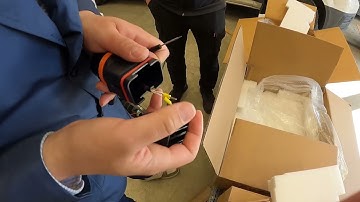 SAJ HS3 communication cable connecting method Sweden