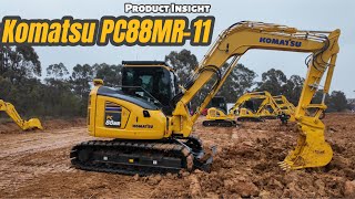 You will love the latest Komatsu PC88MR-11 excavator