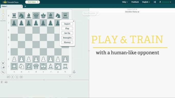 Natural Language Chess Analysis - Welcome to DecodeChess