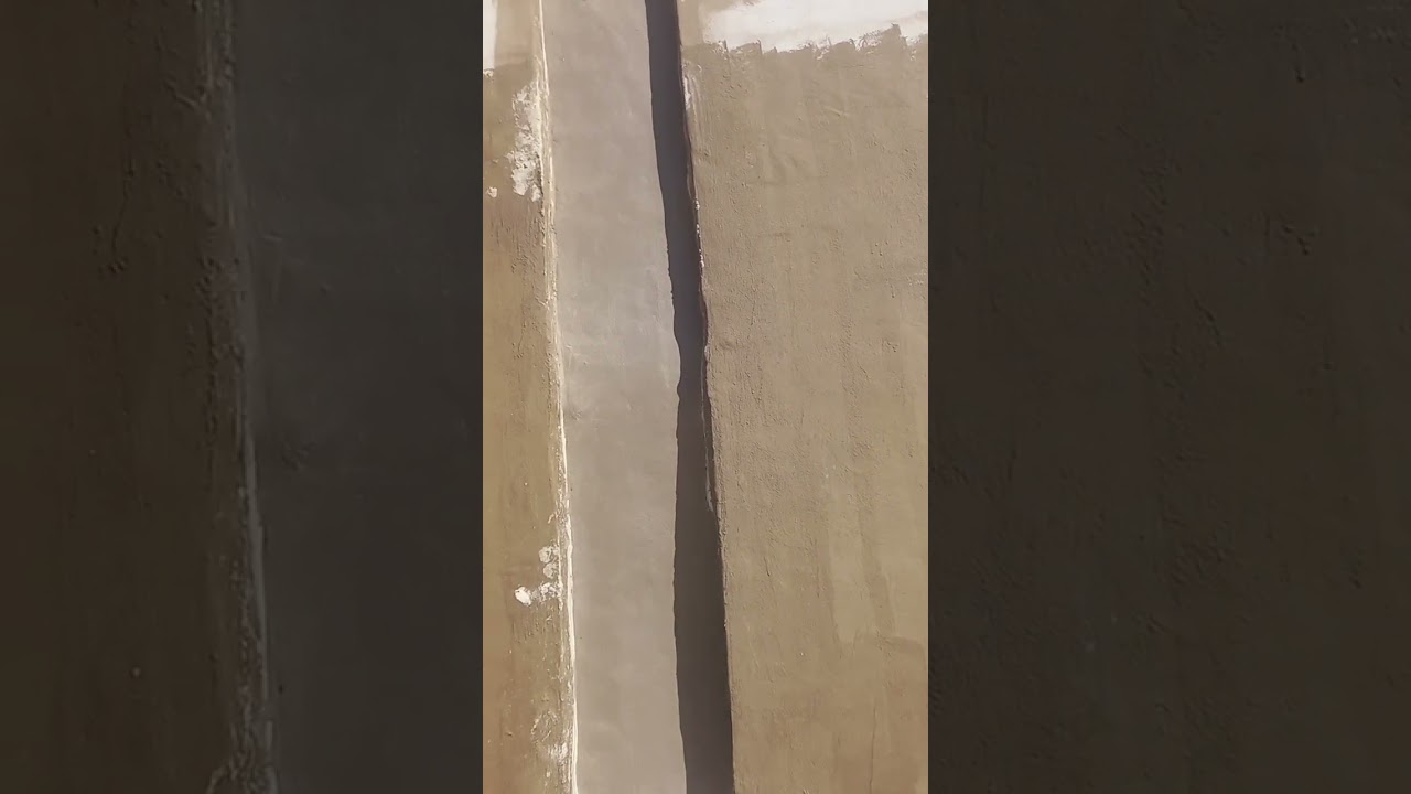 Part 2. After Cementitious waterproofing. 