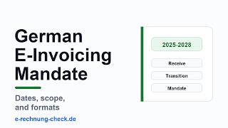 Germany's E-Invoicing Mandate: What Businesses Need to Know Stay Compliant The German B2b E Invoicing Mandate Explained