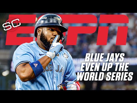 GAME 4 REACTION: Blue Jays even up the series vs. Dodgers ⚾️ | SportsCenter