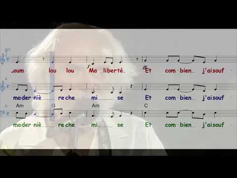 ma liberté ST  musique seule