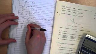 C3 OCR Integration Simpson's Rule Summer 2013 q6