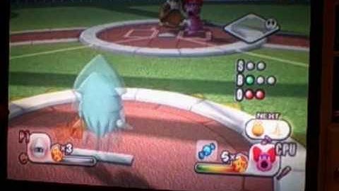 (Wii) MARIO Super Sluggers[Mario Fireballs vs. Wario Muscles] CPULevel:3