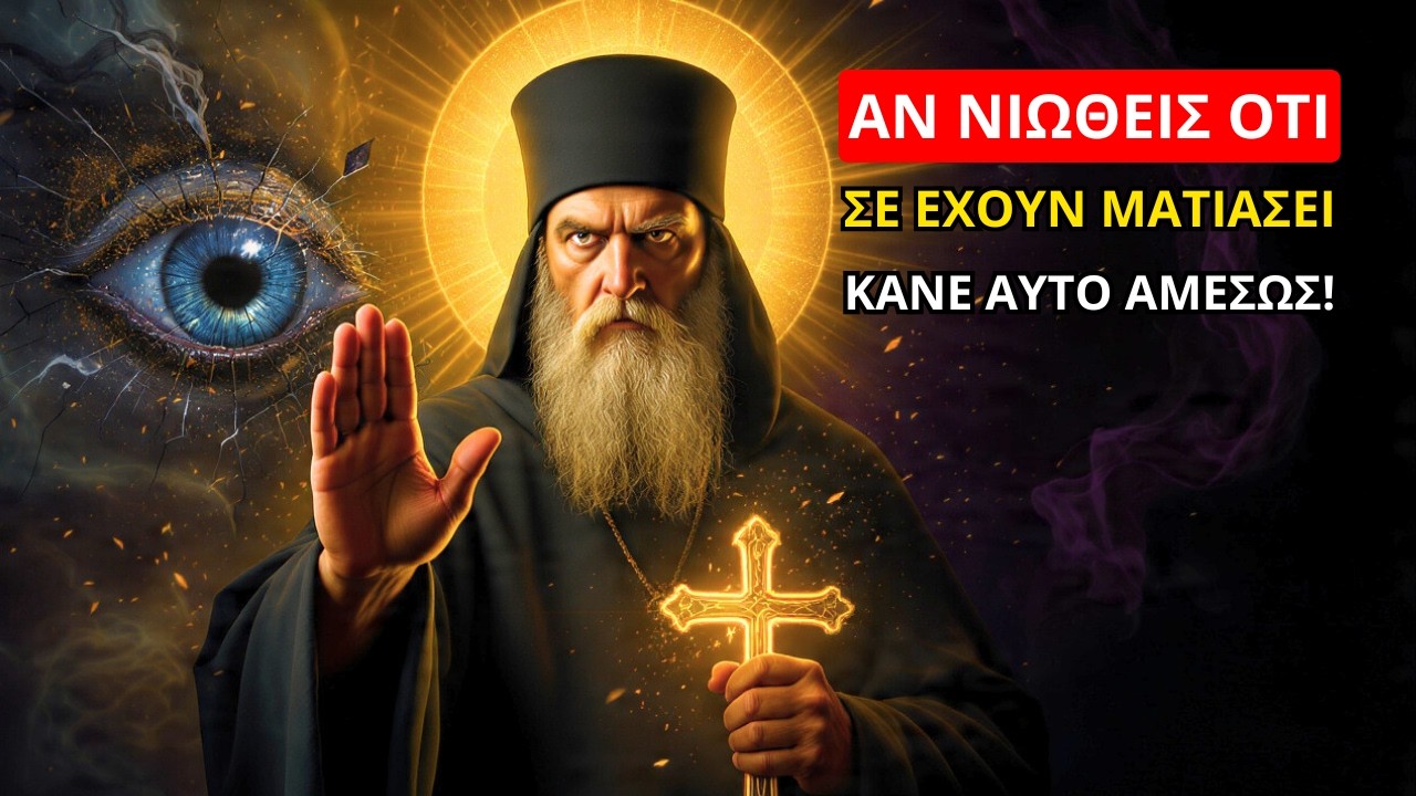 Άγιος Νεκτάριος: Αν νιώθεις ότι σε έχουν ματιάσει, κάνε ΑΥΤΟ αμέσως!