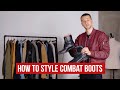 How to Style Combat Boots with Outfit Inspiration | Men’s Fashion