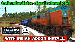 how to download train Simulator classic with install Indian Addon screenshot 3