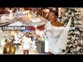 NEW! LIVING ROOM CHRISTMAS DECORATING IDEAS AND TOUR