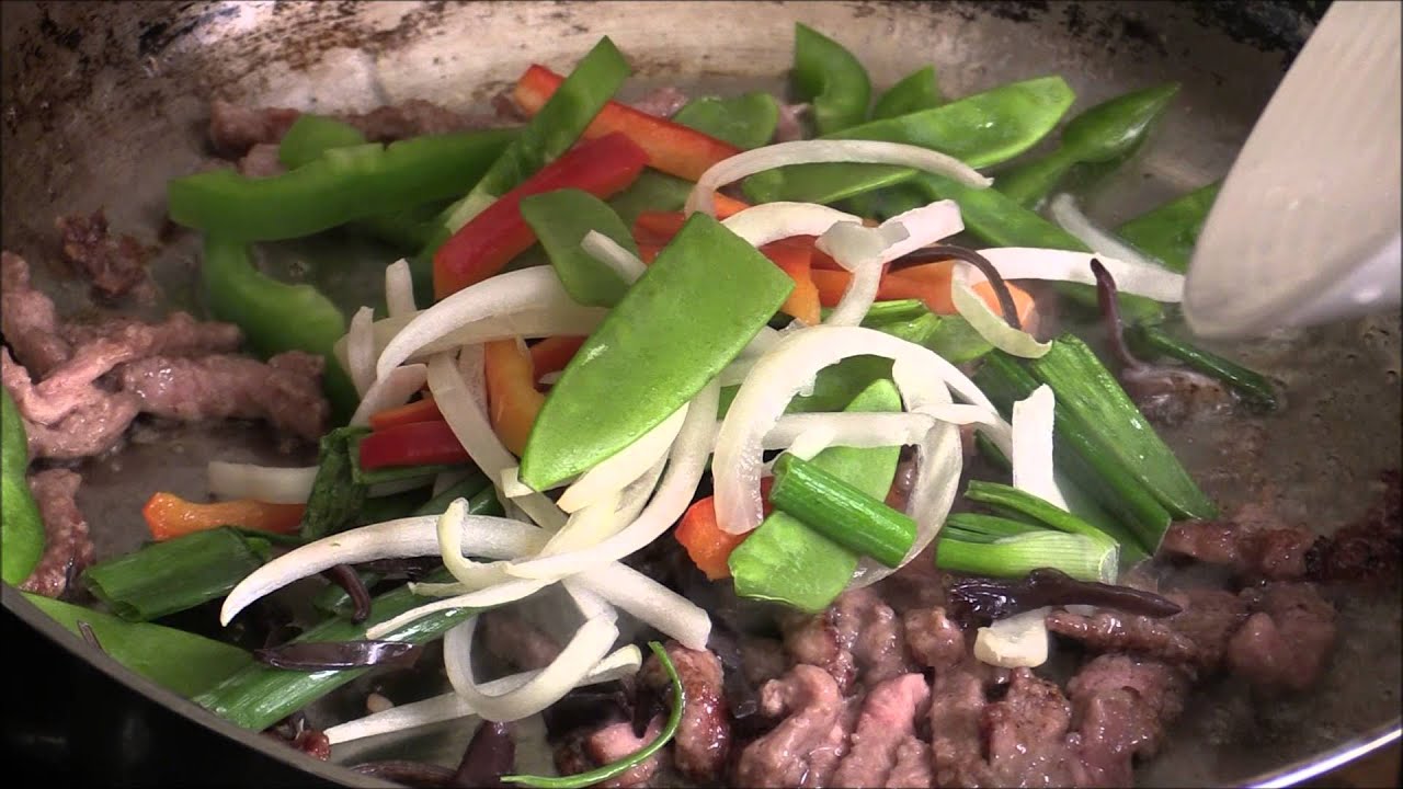 Black Pepper Beef StirFry With Vegetables YouTube