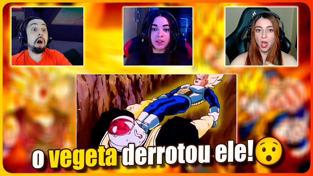 Ycass - Vendo Vegeta descobre que Trunks é seu Filho