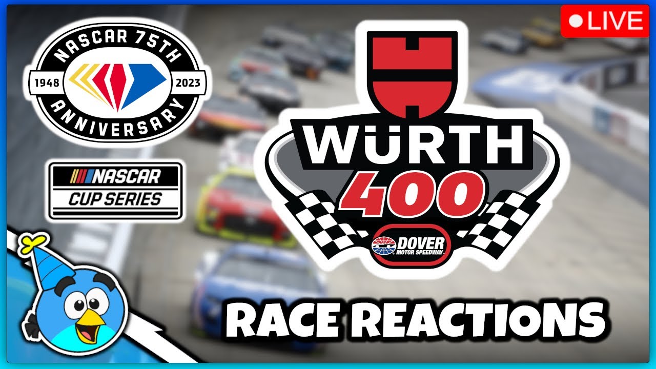 2023 NASCAR Cup Series Wurth 400 LIVE Race Reaction! 🔴