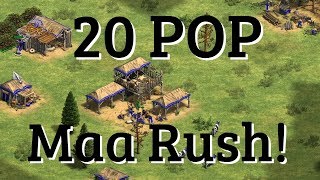 EXTREMELY Fast Bulgarians Man At Arms Build Order | Aoe2 DE