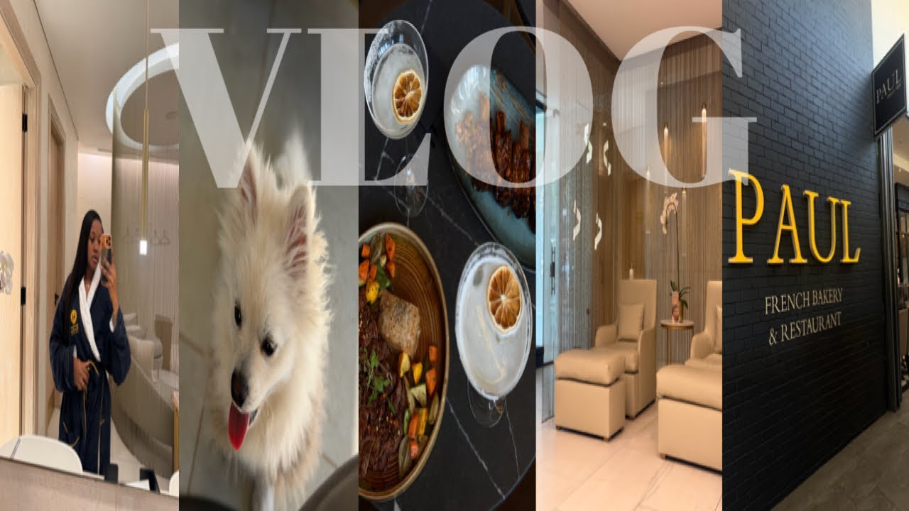 Weekly Vlog: Spa Date, Out & About, Cooking + More | South African YouTuber | Kgomotso Ramano