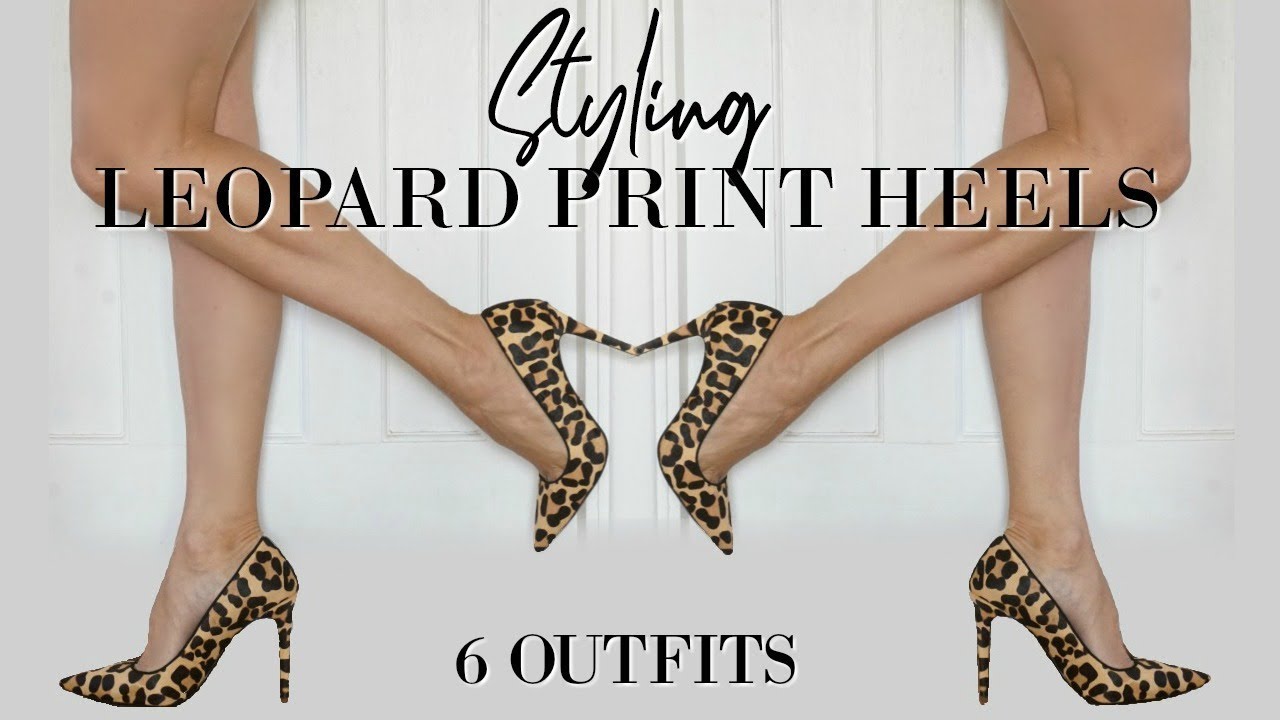 leopard print sandals outfit