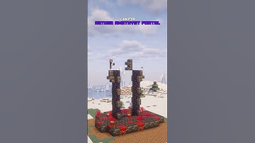 Nether Ametist Portal #sehar