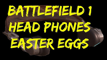 Battlefield 1 Headphones Morse Code Easter Eggs Discovered. Morse Code Clues